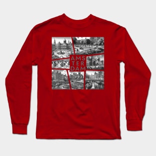 DUTCH CITY - AMSTERDAM - TRAVEL -3 Long Sleeve T-Shirt